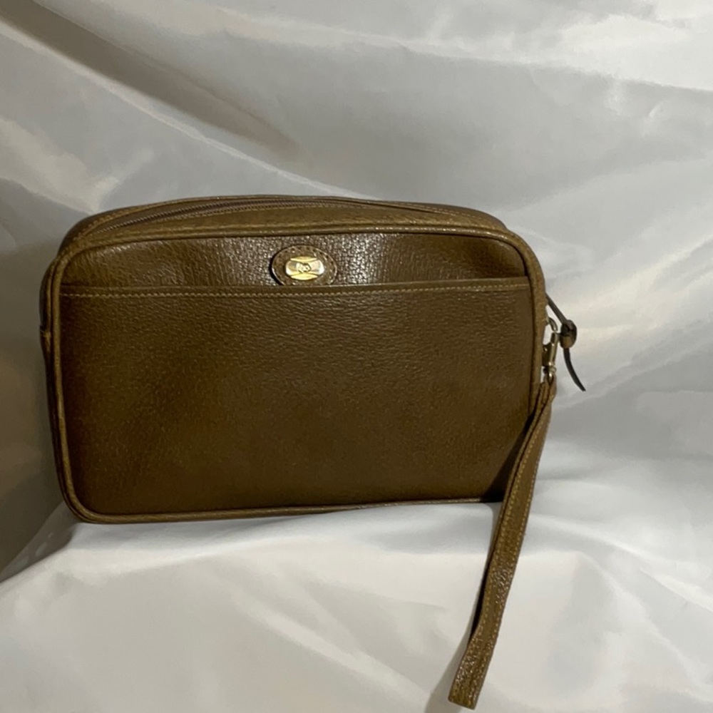 Gucci Vintage Interlocking GG leather clutch